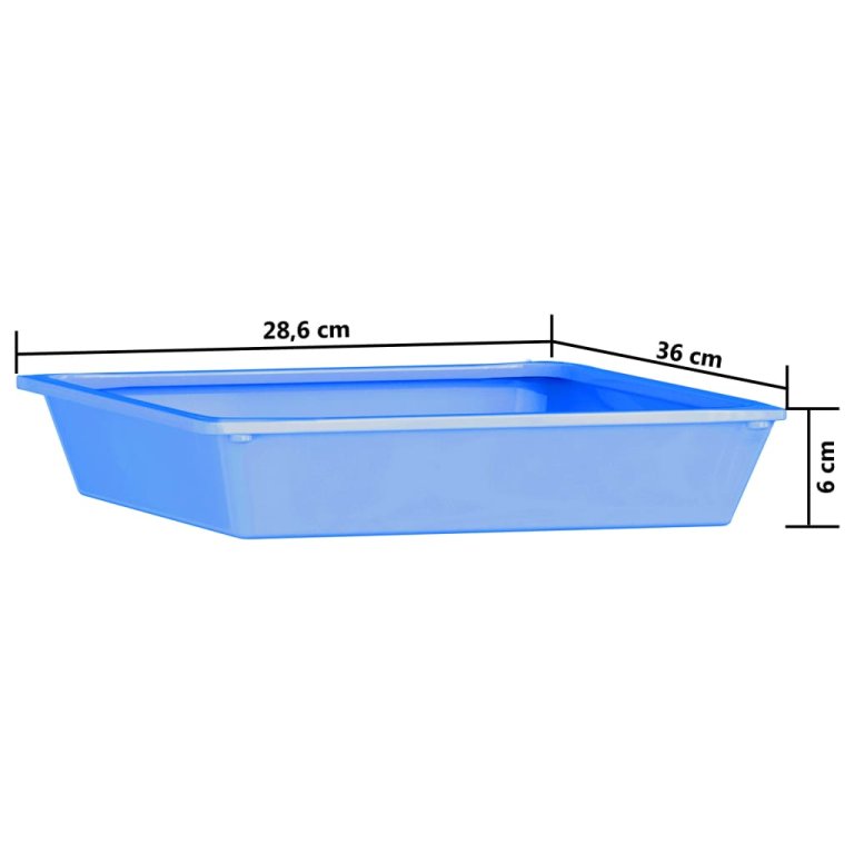 Cărucior depozitare mobil cu 15 sertare XXL multicolor plastic