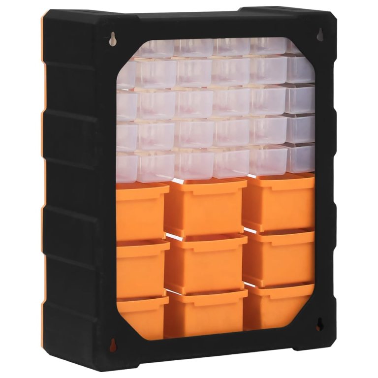 Organizator cu 39 de sertare, 38x16x47 cm