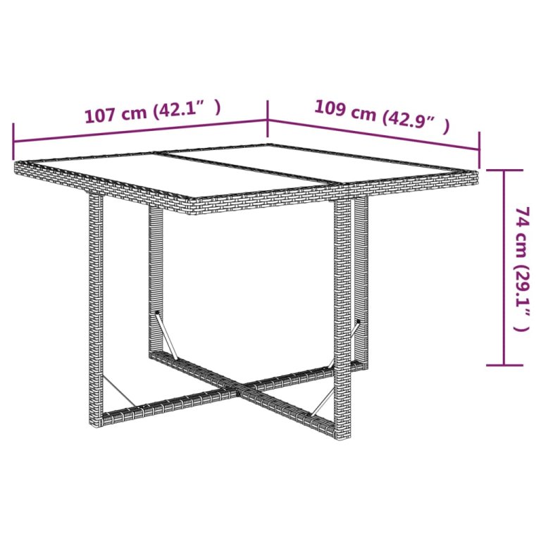 Set mobilier de grădină, 5 piese, cu perne, maro, poliratan