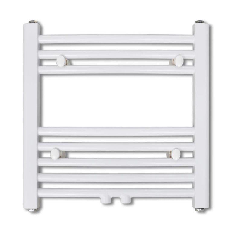 Radiator baie prosoape încălzire centrală 480x480 mm conector lateral