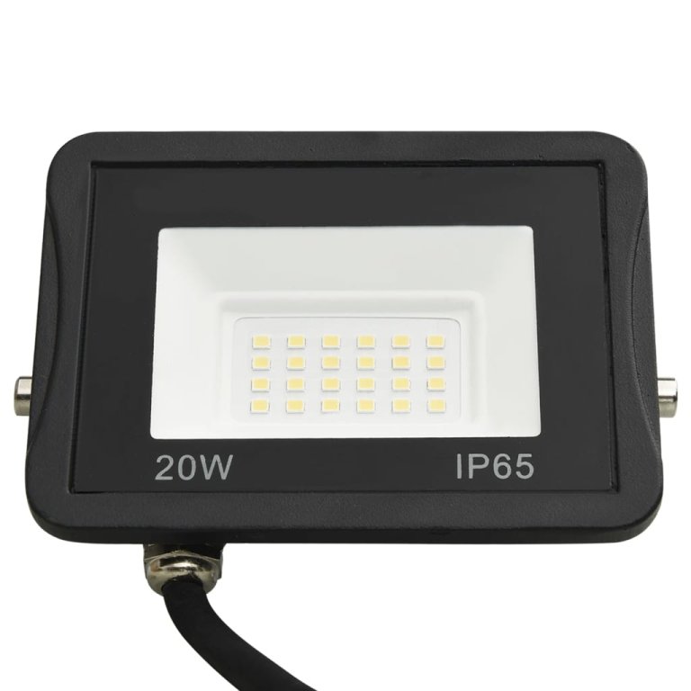 Proiectoare cu LED, 20 W, 2 buc., alb rece