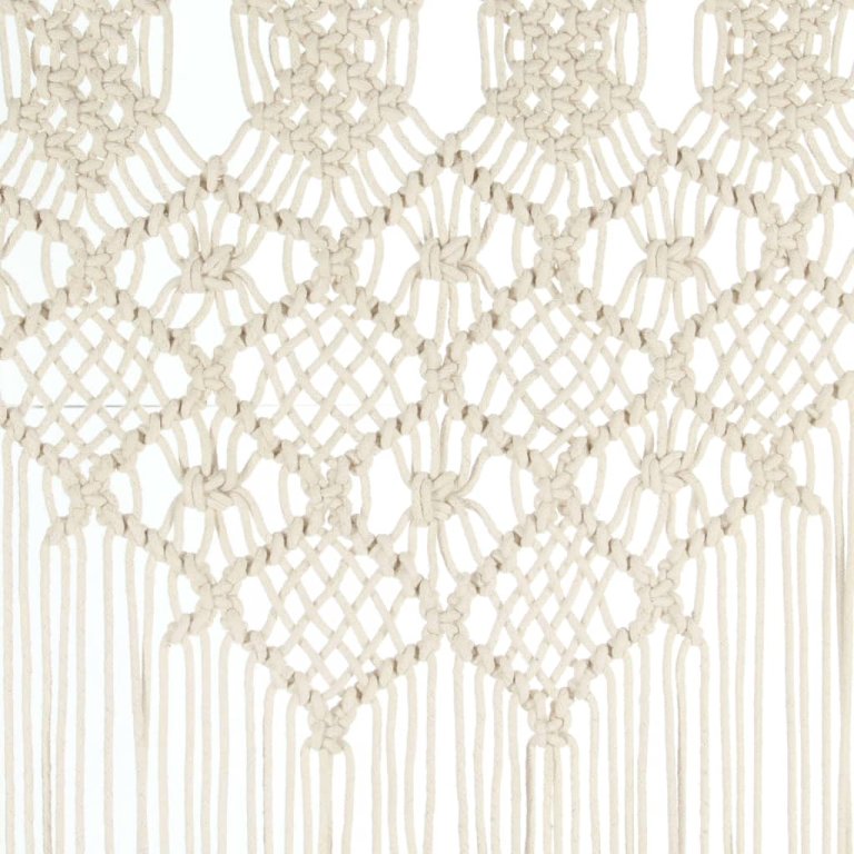 Perdea macrame, 140 x 240 cm, bumbac