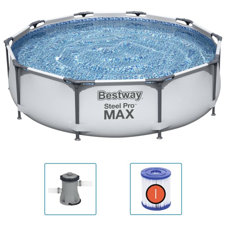 Bestway Set de piscină Steel Pro MAX, 305 x 76 cm