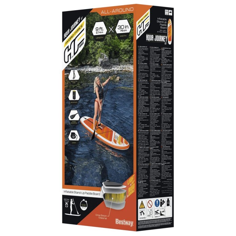 Bestway Set placă SUP gonflabilă Hydro-Force Aqua Journey, 65349