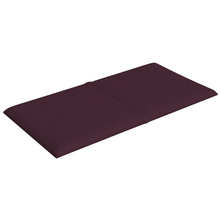 Panouri de perete 12 buc. violet 30x15 cm textil 0,54 m²