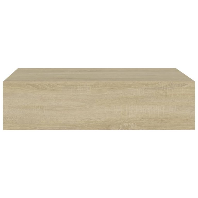 Dulap de perete cu sertar, stejar, 40x23,5x10 cm, MDF