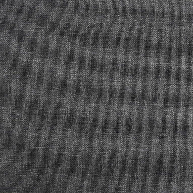 Scaune de bucătărie pivotante, 2 buc., gri închis, textil