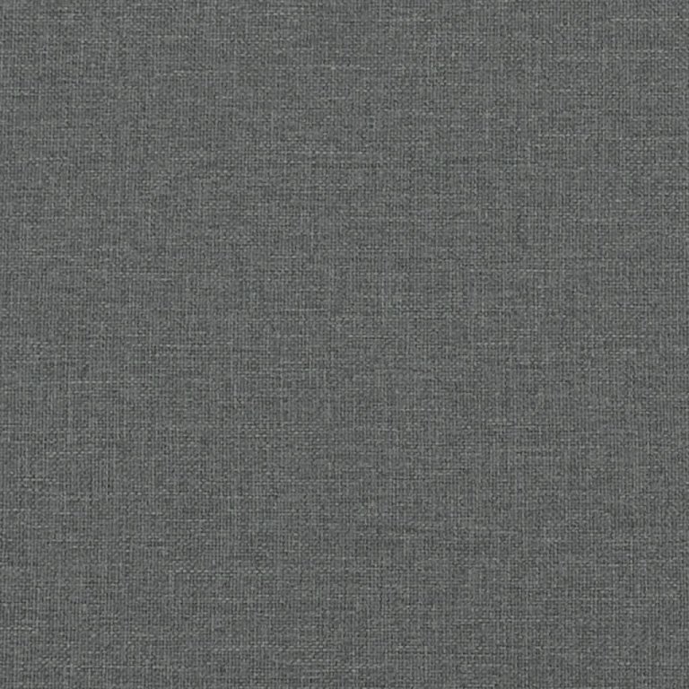 Canapea cu 2 locuri, gri închis, 120 cm, material textil