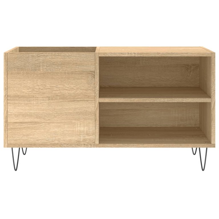 Dulap pentru discuri stejar sonoma 85x38x48 cm lemn prelucrat