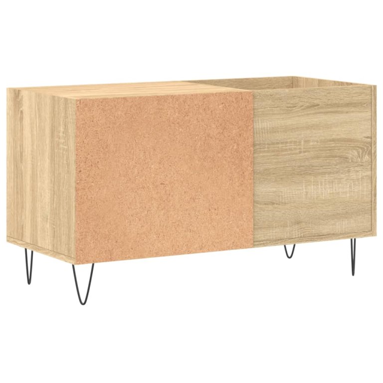 Dulap pentru discuri stejar sonoma 85x38x48 cm lemn prelucrat