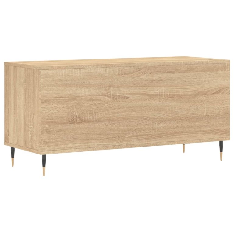 Dulap pentru discuri stejar sonoma 100x38x48 cm, lemn prelucrat