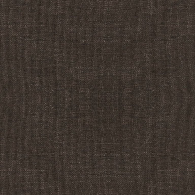 Scaune de bucătărie pivotante, 4 buc., maro închis, textil