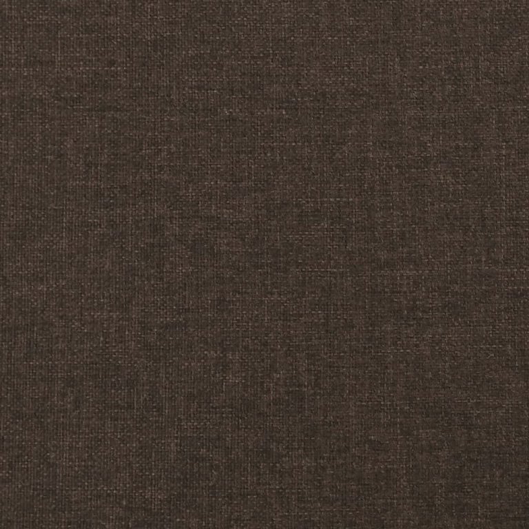 Scaune de bucătărie pivotante, 4 buc., maro închis, textil