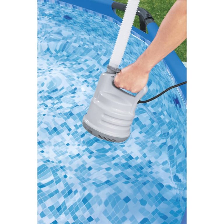 Bestway Pompă de scurgere pentru piscină, alb