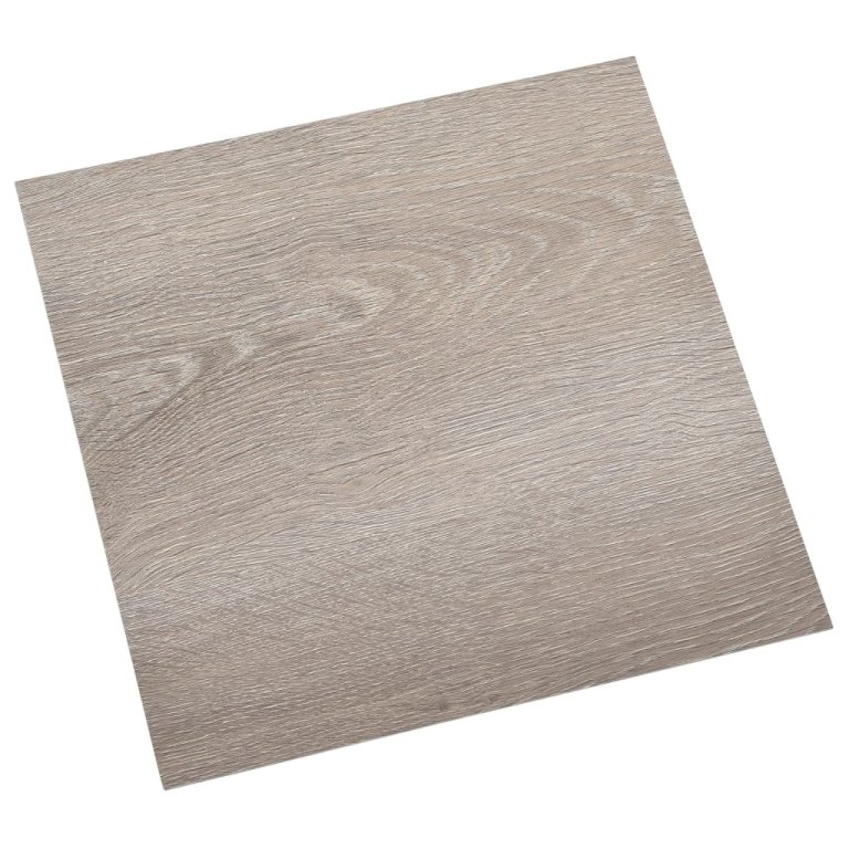 Plăci de pardoseală autoadezive 55 buc. gri taupe PVC 5,11 m²