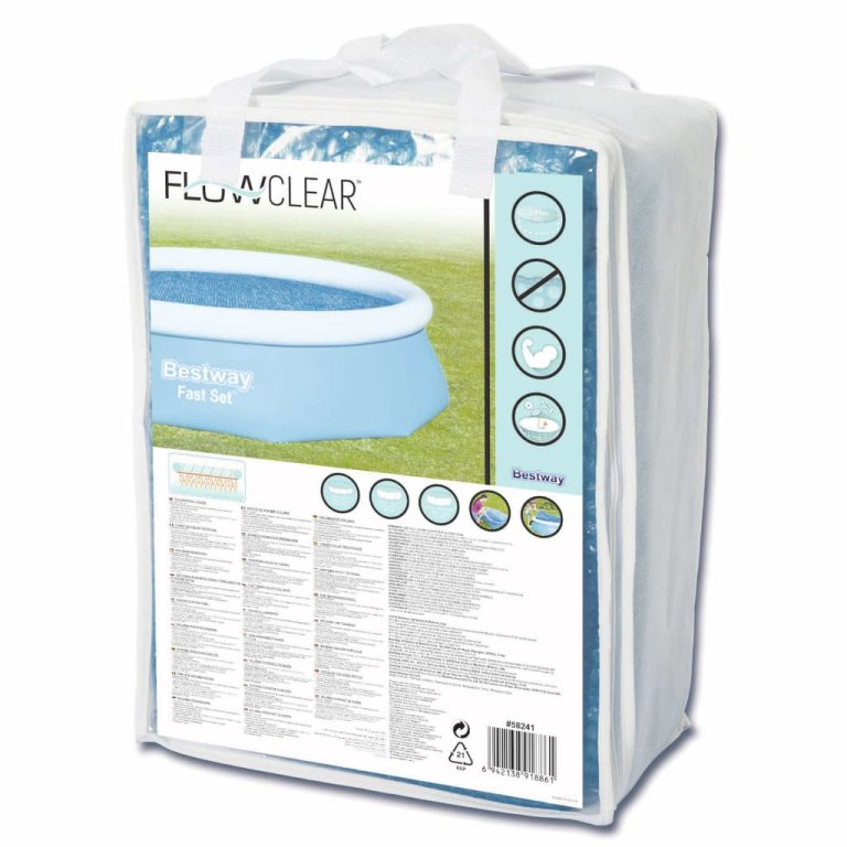 Bestway Prelată solară de piscină Flowclear, 305 cm