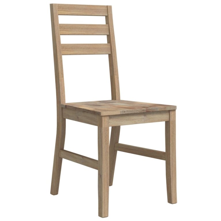 Set mobilier de bucătărie, 5 piese, lemn masiv de acacia