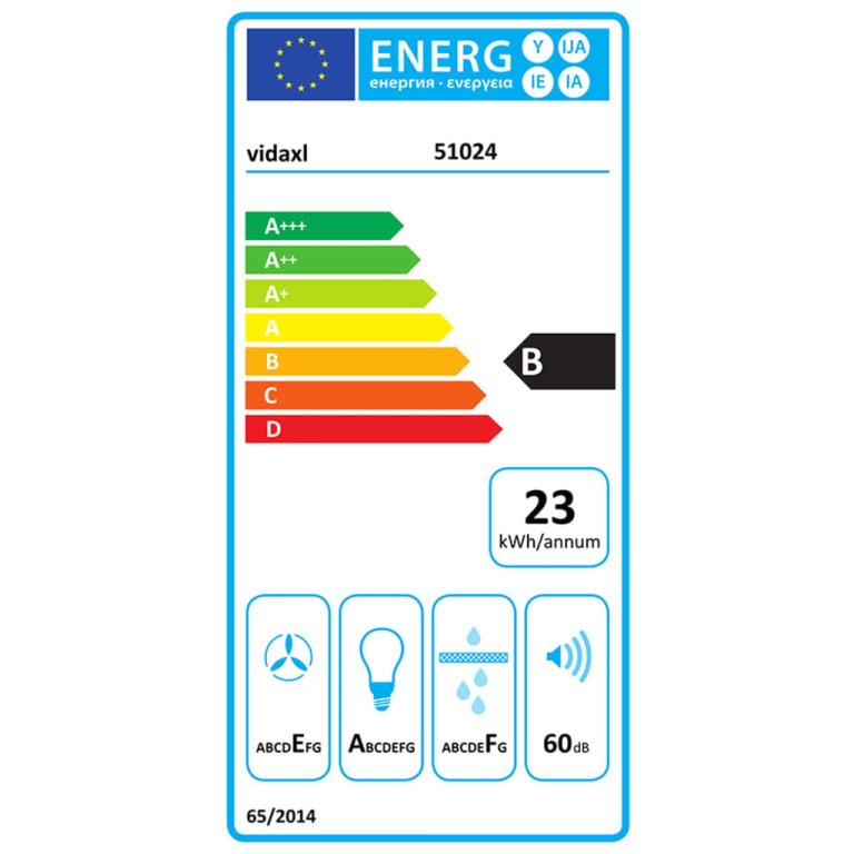 Hotă încorporată slim, aluminiu, oțel inoxidabil, 480 m³/h