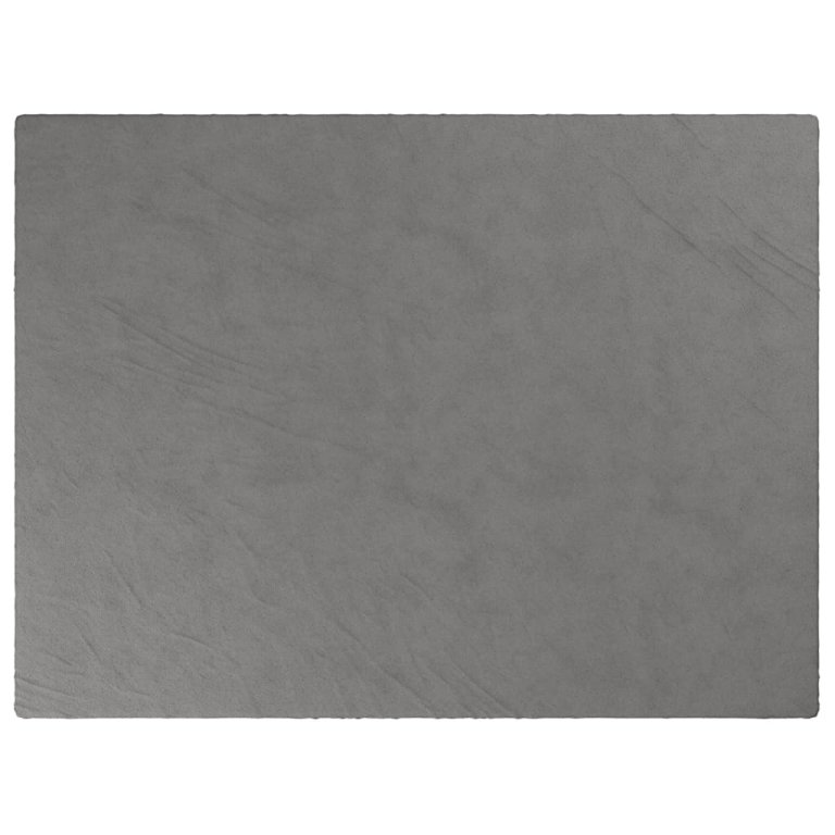 Pătură grea cu husă, gri, 152x203 cm, 11 kg, material textil