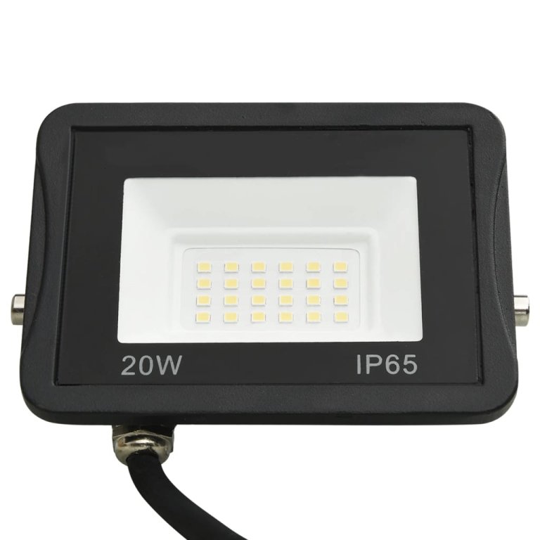 Proiector cu LED, 20 W, alb rece