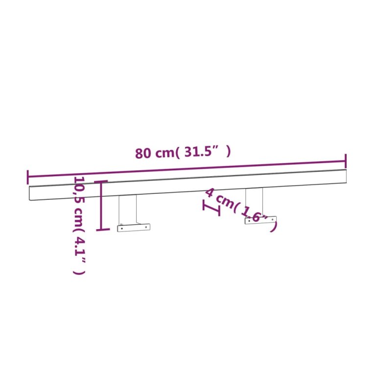 Lampă cu LED pentru oglindă 13 W, alb rece, 80 cm 6000 K