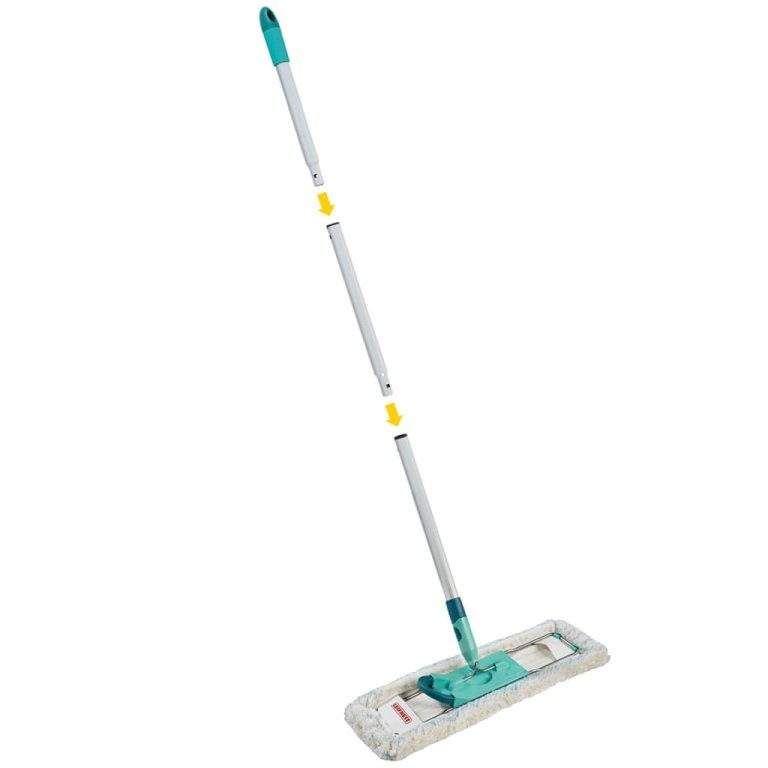 Leifheit Set mop pentru pardoseală Profi cu cărucior, XL, verde, 55096