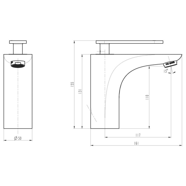 SCHÜTTE Baterie mixer de chiuvetă 