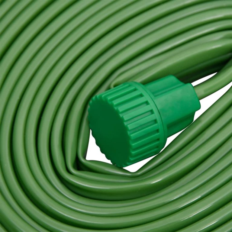 Furtun pentru stropit cu 3 tuburi, verde, 7,5 m, PVC