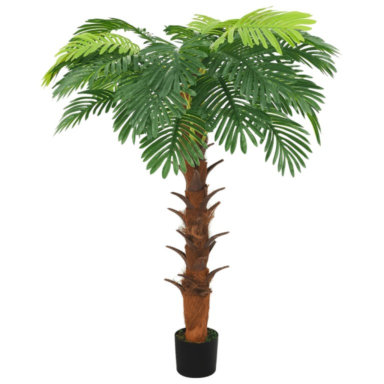 Palmier cycas artificial cu ghiveci, verde, 160 cm