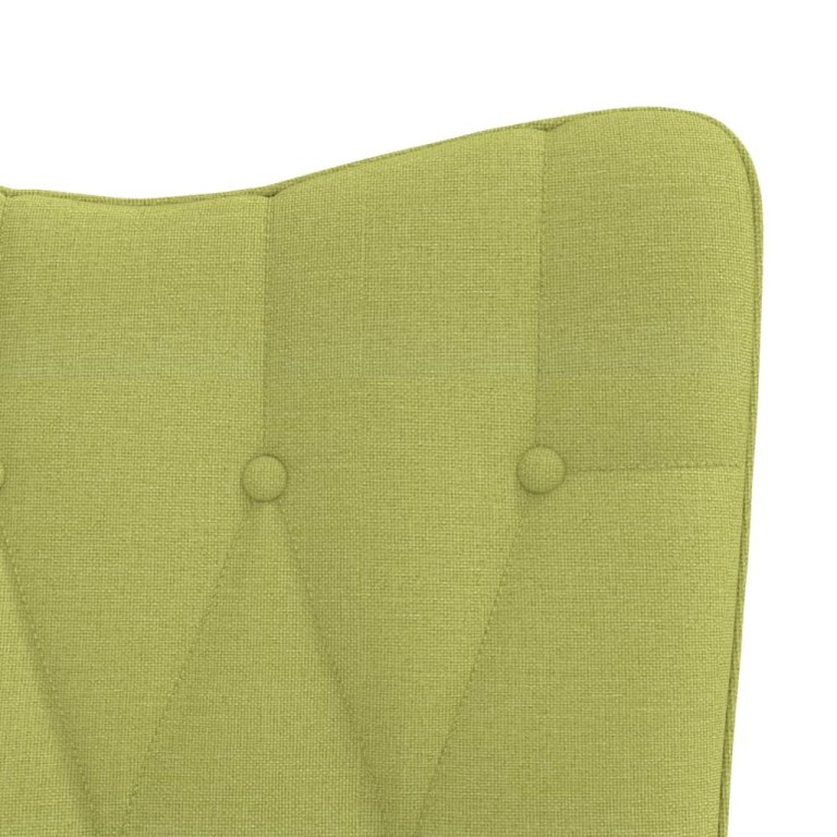 Scaun balansoar, verde, material textil