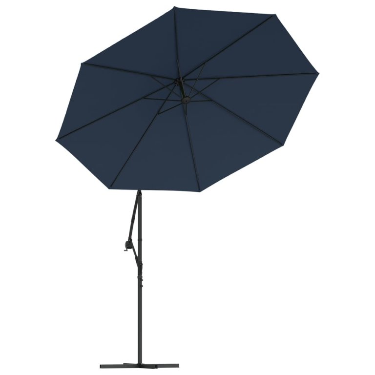 Pânză de schimb umbrelă de soare tip consolă, albastru, 350 cm