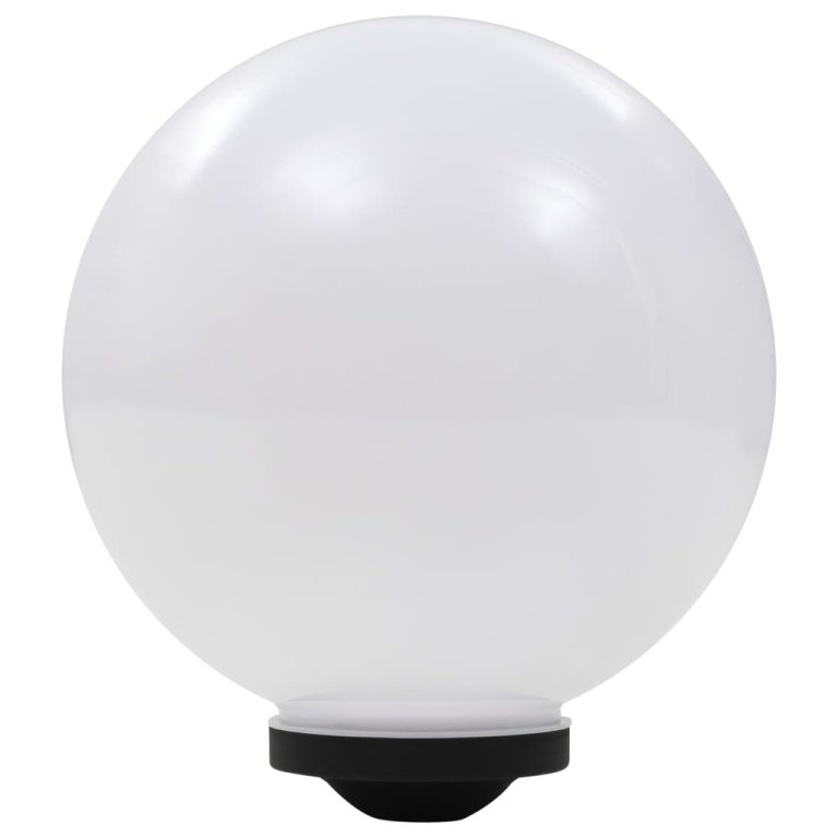 Lămpi solare de exterior cu LED, 2 buc, 30 cm, RGB, sferic