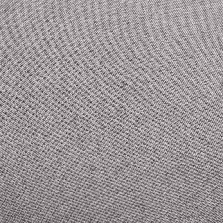 Scaune de bar, 2 buc., gri deschis, material textil