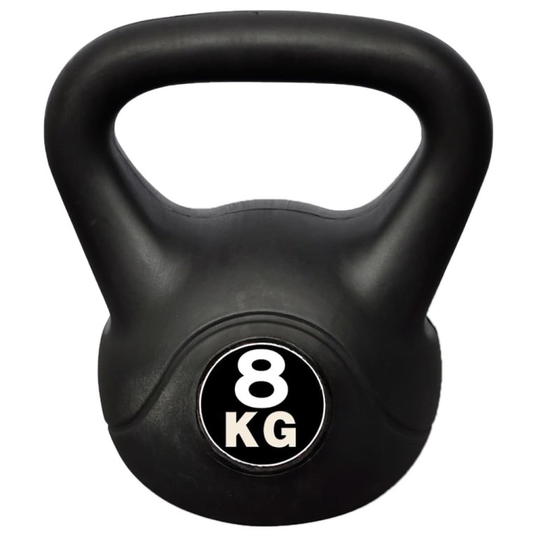 Greutate tip bilă cu mâner Kettlebell, 8 kg