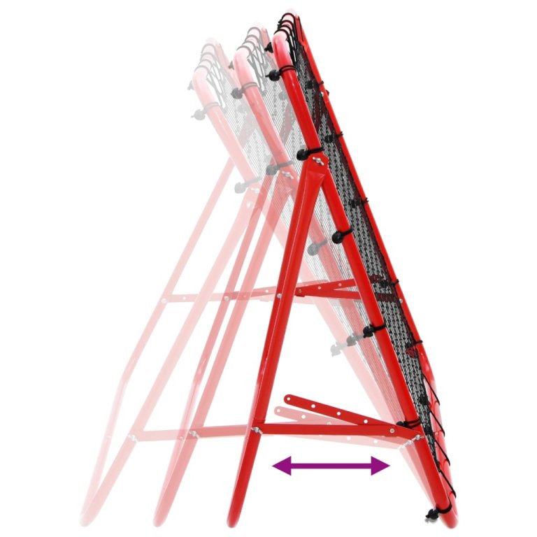 Rebounder ajustabil pentru antrenament de fotbal, 100x100 cm