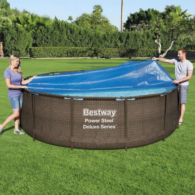 Bestway Prelată solară de piscină Flowclear, 356 cm