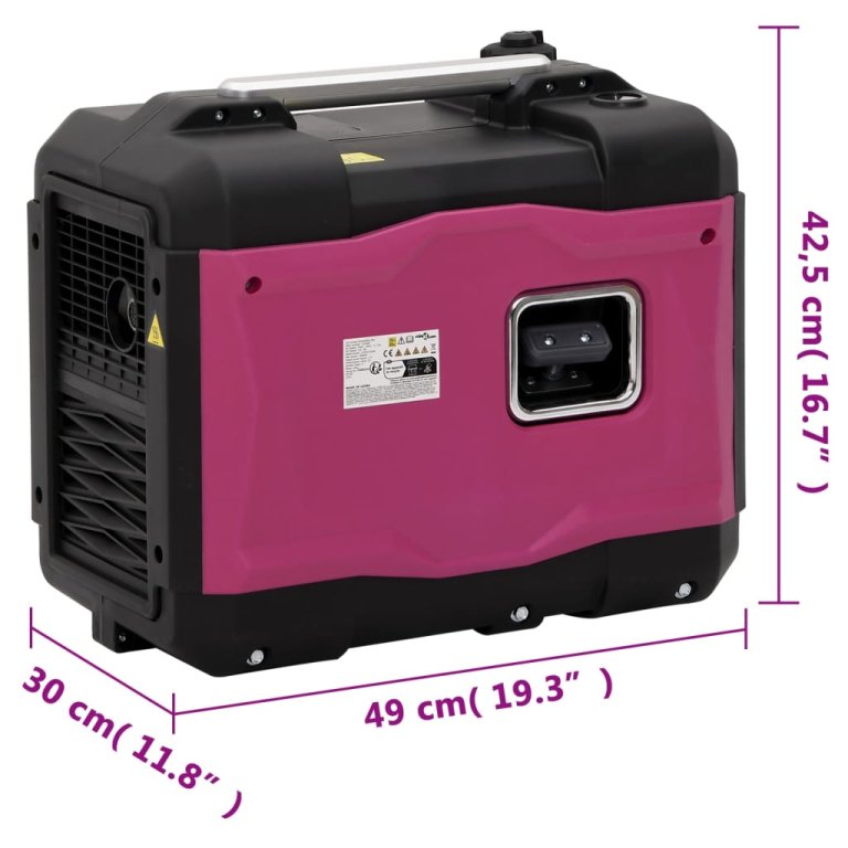 Generator portabil pe benzină 2900 W, în 4 timpi