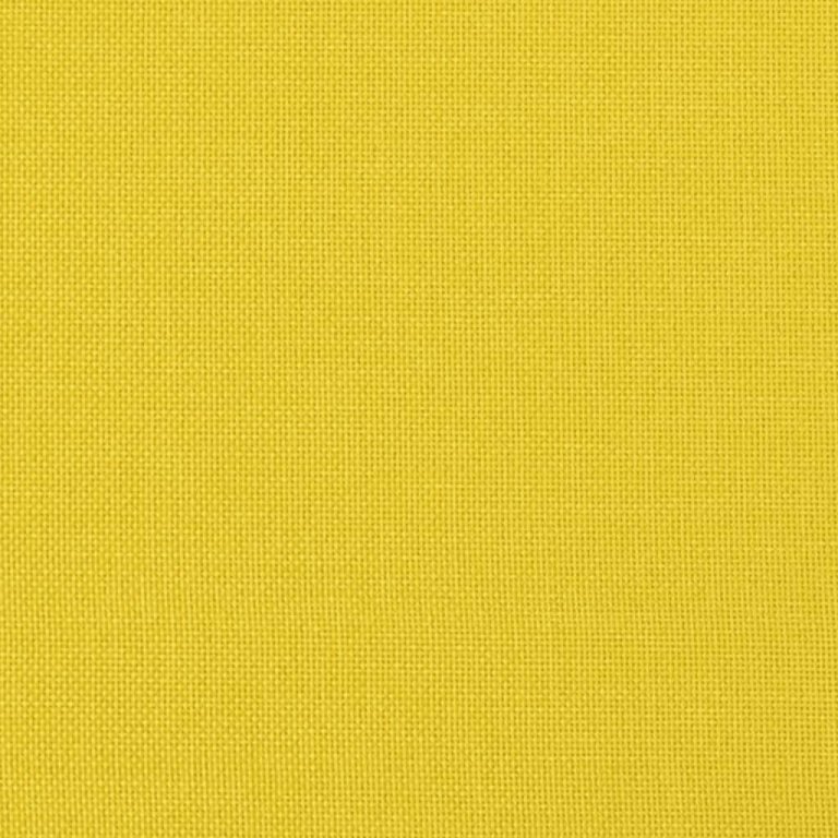 Canapea cu 2 locuri, galben deschis, 140 cm, material textil