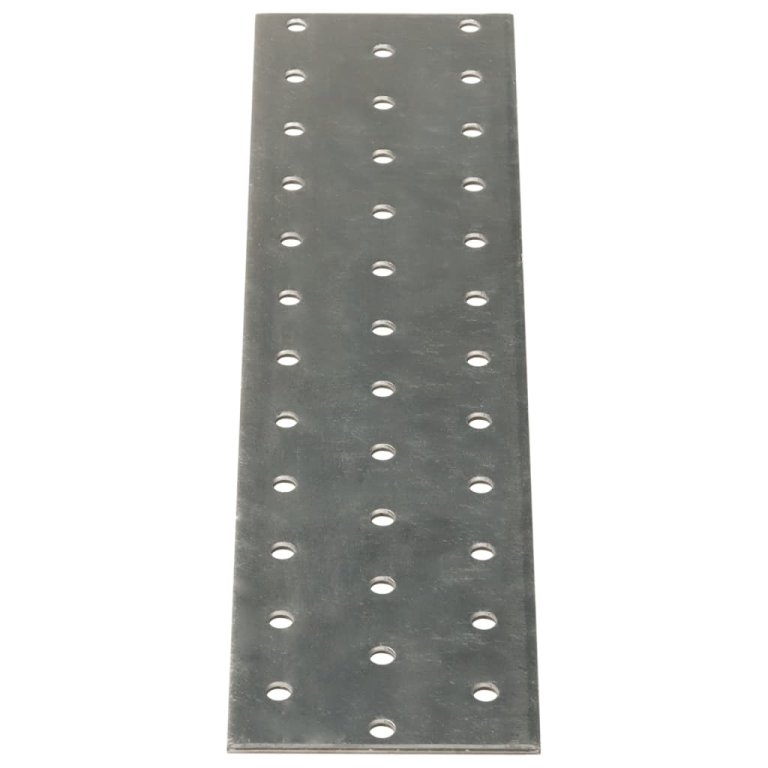 Plăci perforate, 40 buc., 2 mm, 240x60 mm, oțel galvanizat