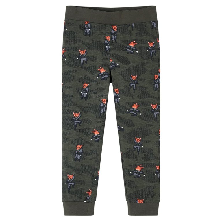 Pijamale pentru copii cu mâneci lungi ninja kaki 116