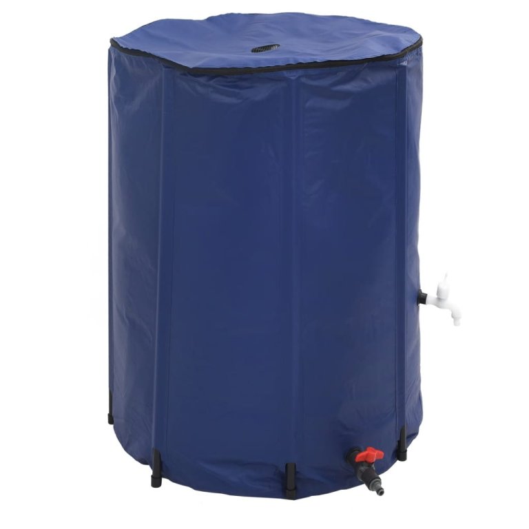 Rezervor de apă cu robinet, pliabil, 750 L, PVC