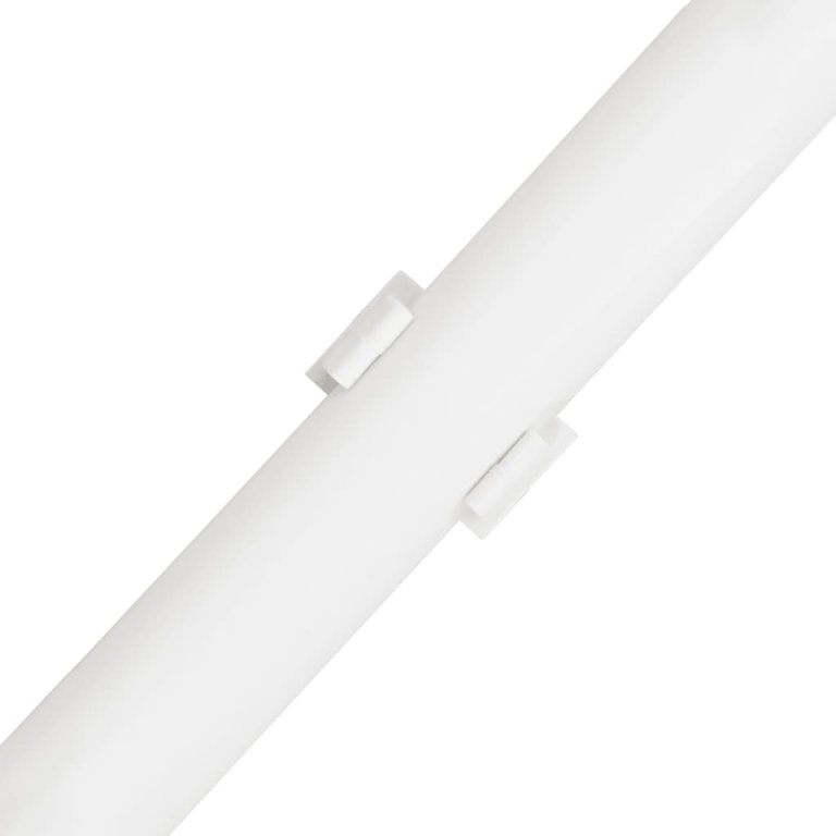 Șine de cabluri cu cleme, Ø30 mm, 30 m, PVC