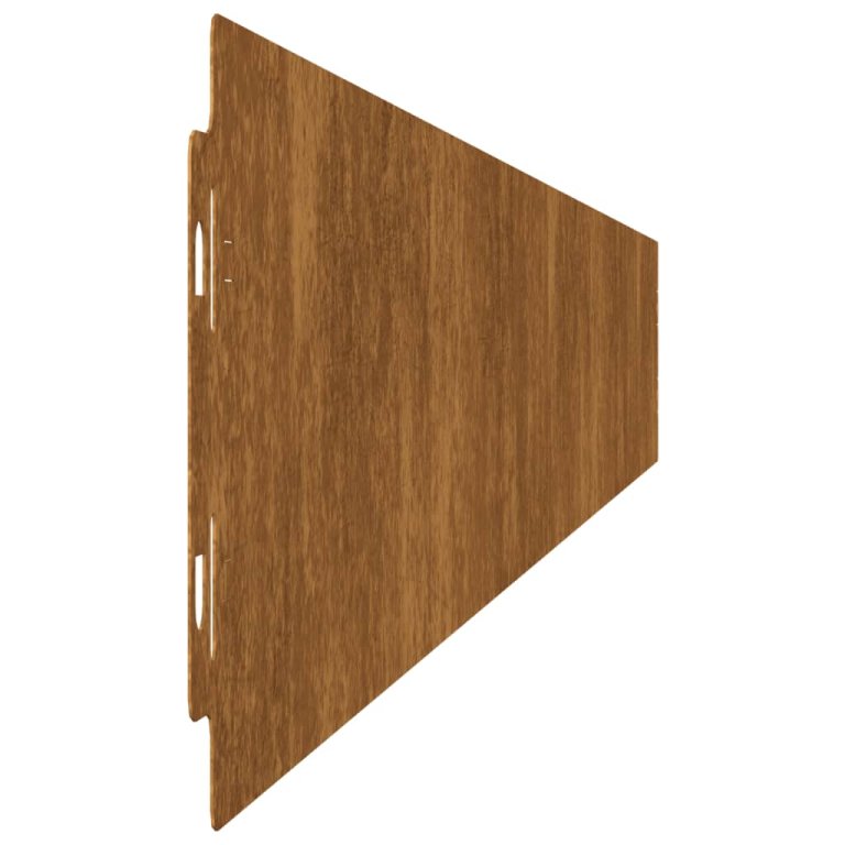 Borduri de gazon 50 buc. 10x103 cm oțel Corten flexibil