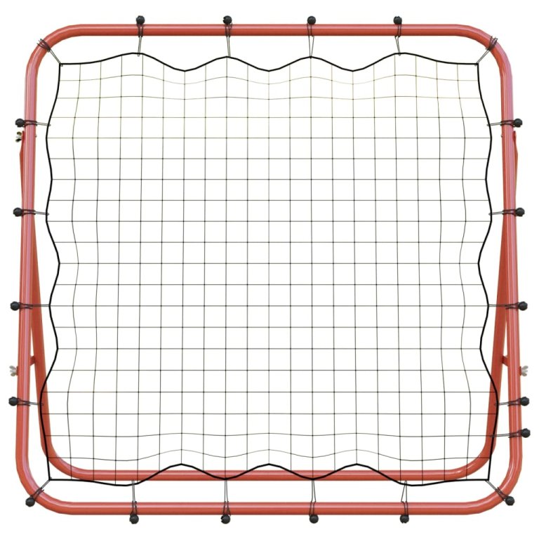 Rebounder ajustabil de antrenament fotbal, 96x80x96 cm, oțel/PE