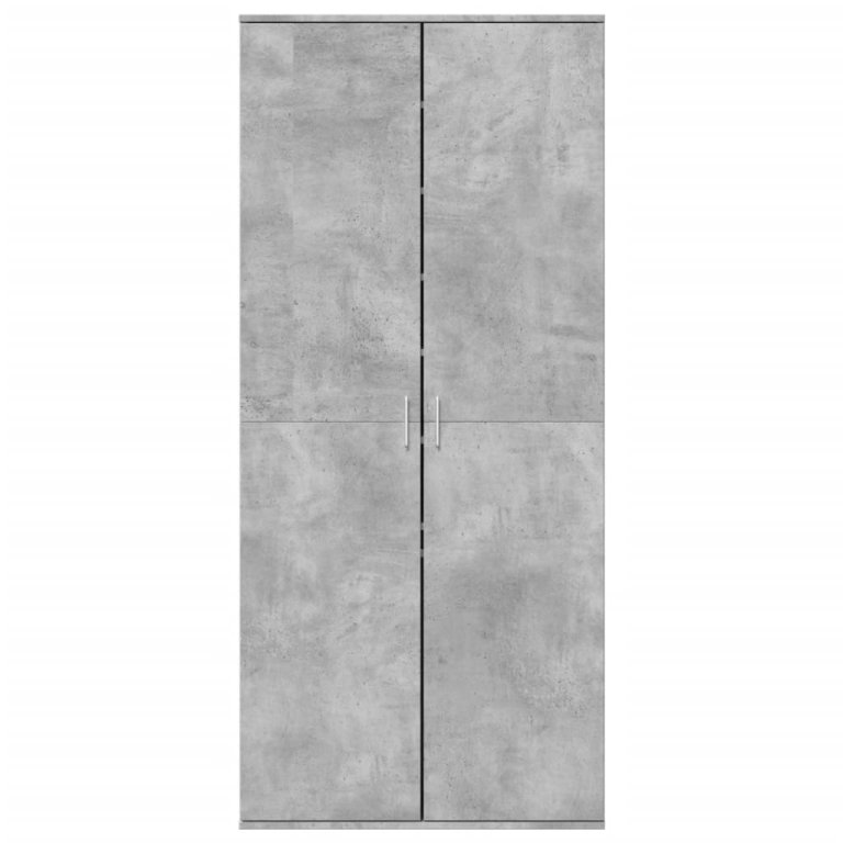 Pantofar, gri beton, 80 x 39 x 178 cm, PAL