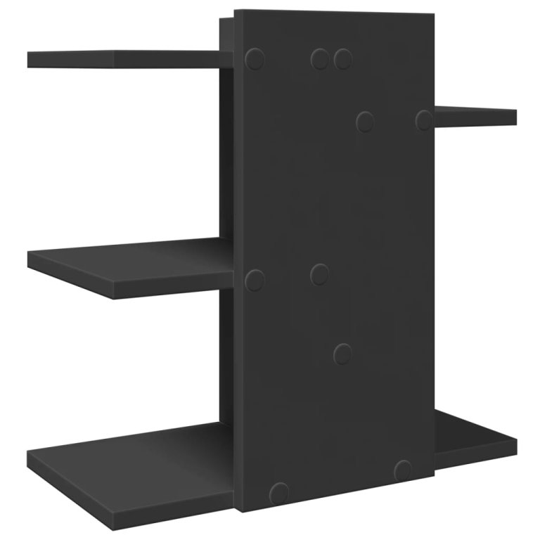 Organizator birou, negru, 42x21,5x42 cm lemn prelucrat