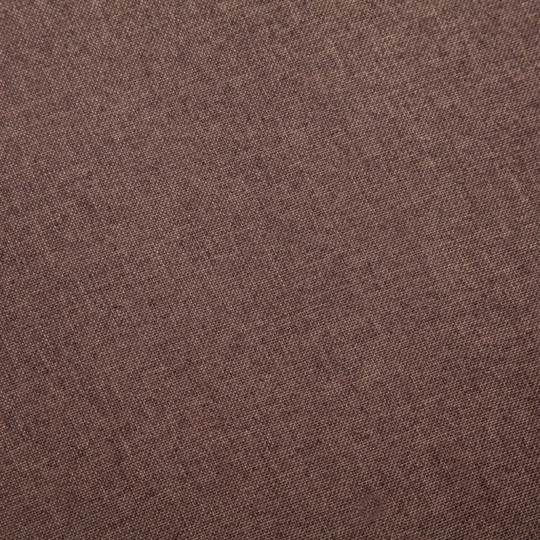 Canapea cu 2 locuri, maro, material textil