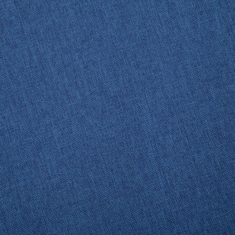 Canapea cu 2 locuri, albastru, material textil