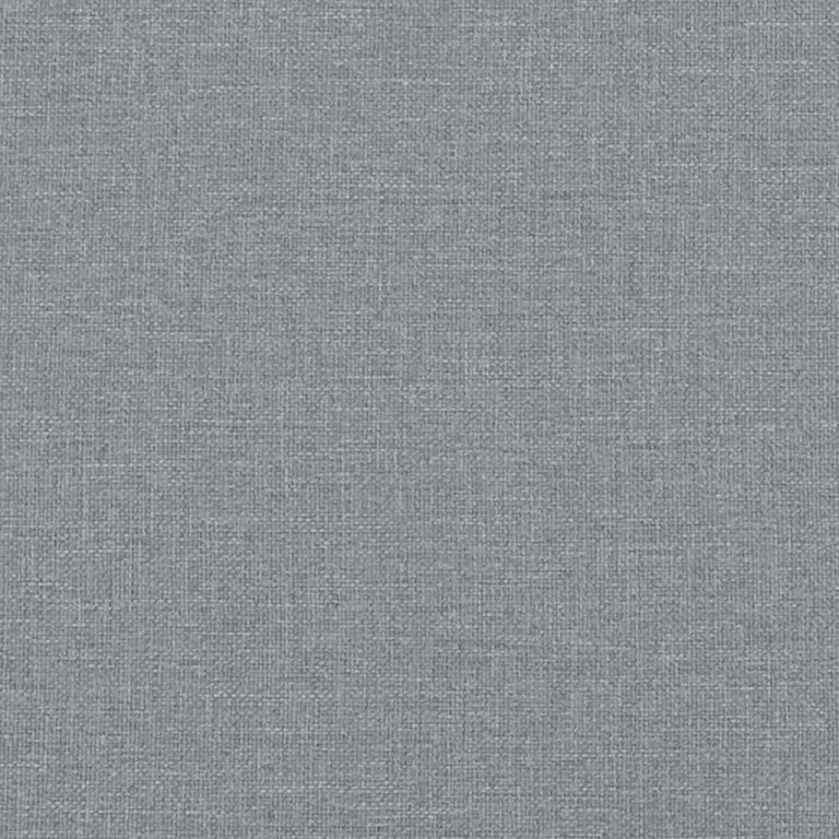 Canapea cu 2 locuri, gri deschis, 120 cm, material textil