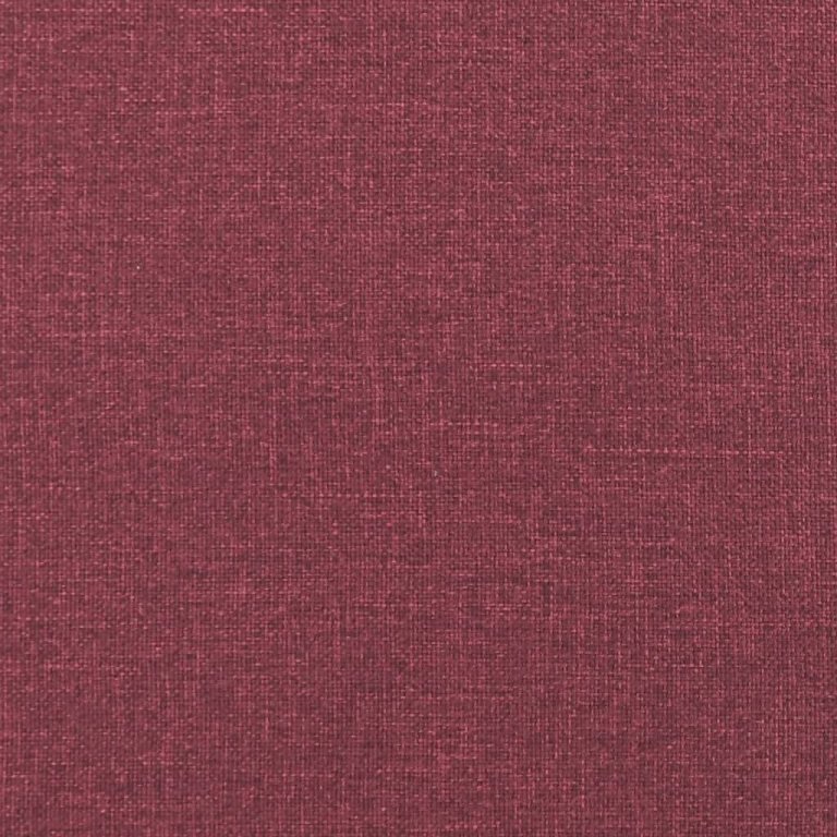 Canapea cu 2 locuri, roșu vin, 140 cm, material textil